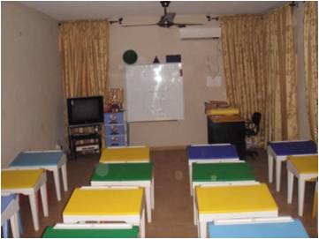 Nursery 1 class at Iman international schools, Sokoto